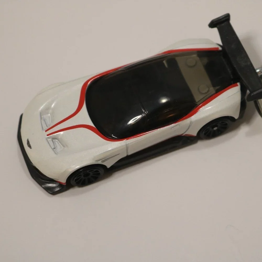 Hot Wheels Factory Fresh Aston Martin Vulcan CUSTOM keychain